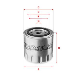 Alyvos filtras SOFIMA S 1610 R