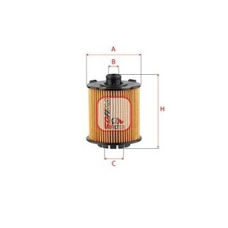 Alyvos filtras SOFIMA S 1VCC PE