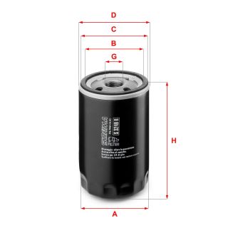 Alyvos filtras SOFIMA S 3249 R