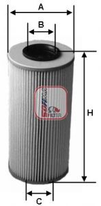 Alyvos filtras SOFIMA S 3380 PO