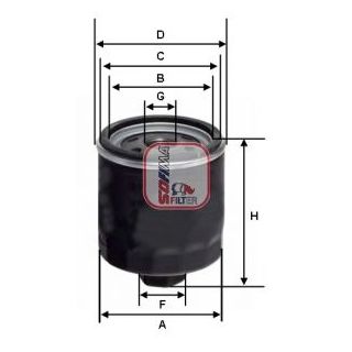 Alyvos filtras SOFIMA S 3592 R