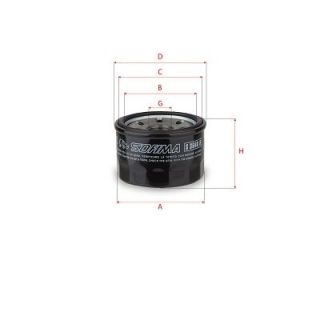 Alyvos filtras SOFIMA S 3668 R