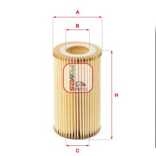 Alyvos filtras SOFIMA S 5002 PE