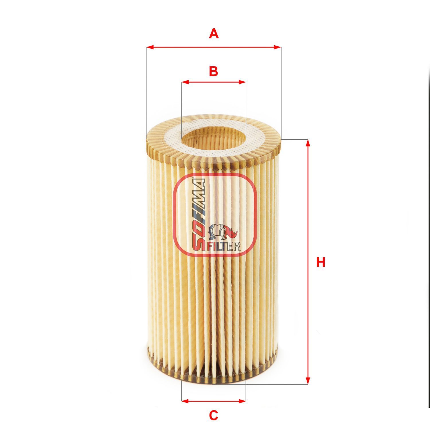 Alyvos filtras SOFIMA S 5002 PE