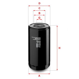 Alyvos filtras SOFIMA S 5003 DR