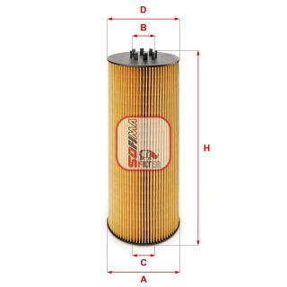Alyvos filtras SOFIMA S 5006 PE