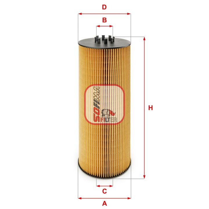 Alyvos filtras SOFIMA S 5006 PE