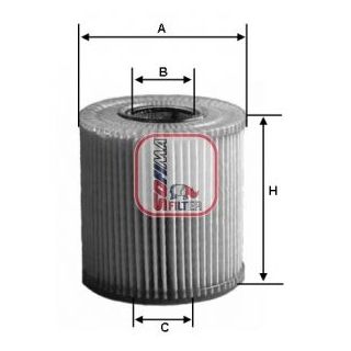 Alyvos filtras SOFIMA S 5045 PE