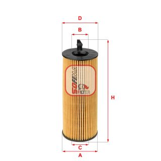 Alyvos filtras SOFIMA S 5084 PE