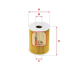 Alyvos filtras SOFIMA S 5091 PE