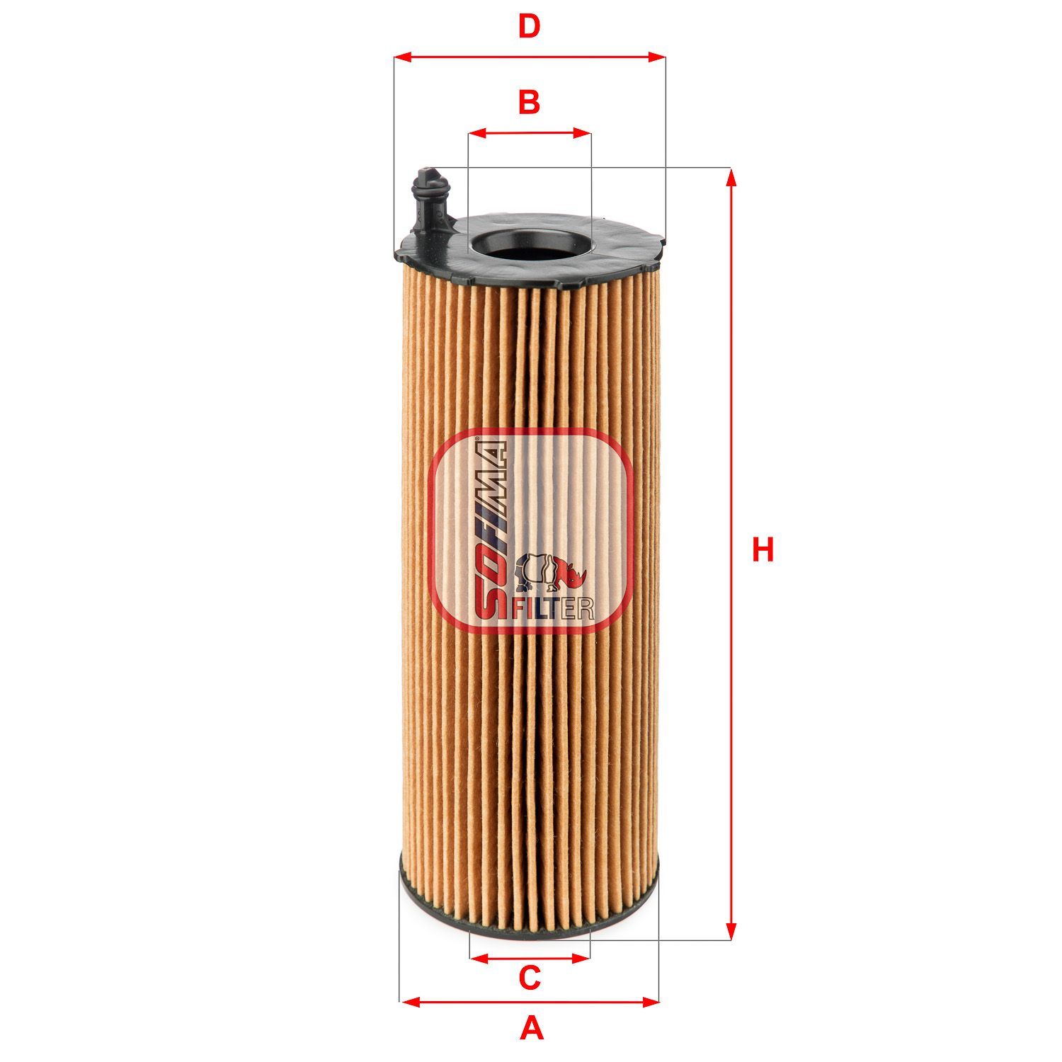 Alyvos filtras SOFIMA S 5105 PE