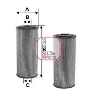 Alyvos filtras SOFIMA S 5133 PE