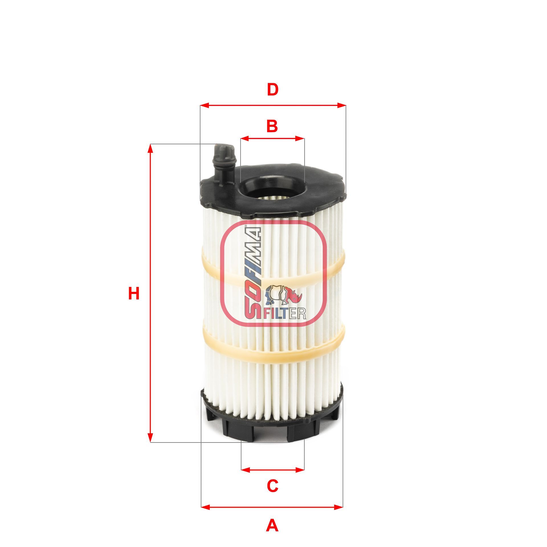 Alyvos filtras SOFIMA S 5143 PE