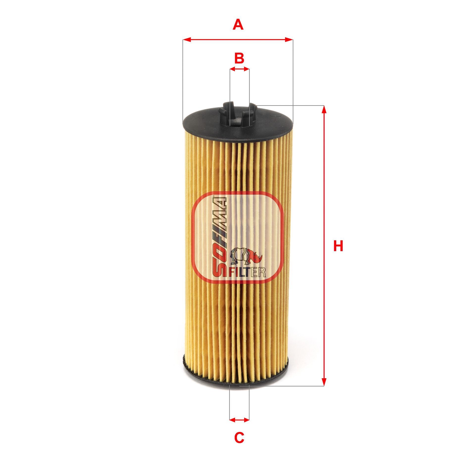 Alyvos filtras SOFIMA S 5204 PE