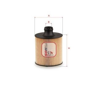 Alyvos filtras SOFIMA S 5284 PE
