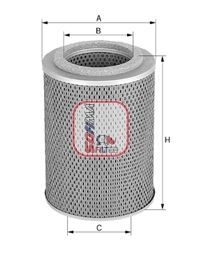 Alyvos filtras SOFIMA S 5536 PO