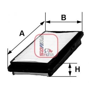 Oro filtras SOFIMA S 1210 A