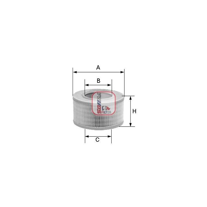 Oro filtras SOFIMA S 2360 A