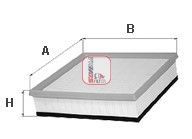 Oro filtras SOFIMA S 3193 A