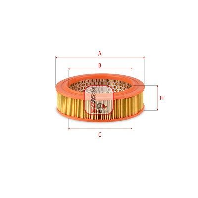 Oro filtras SOFIMA S 6560 A