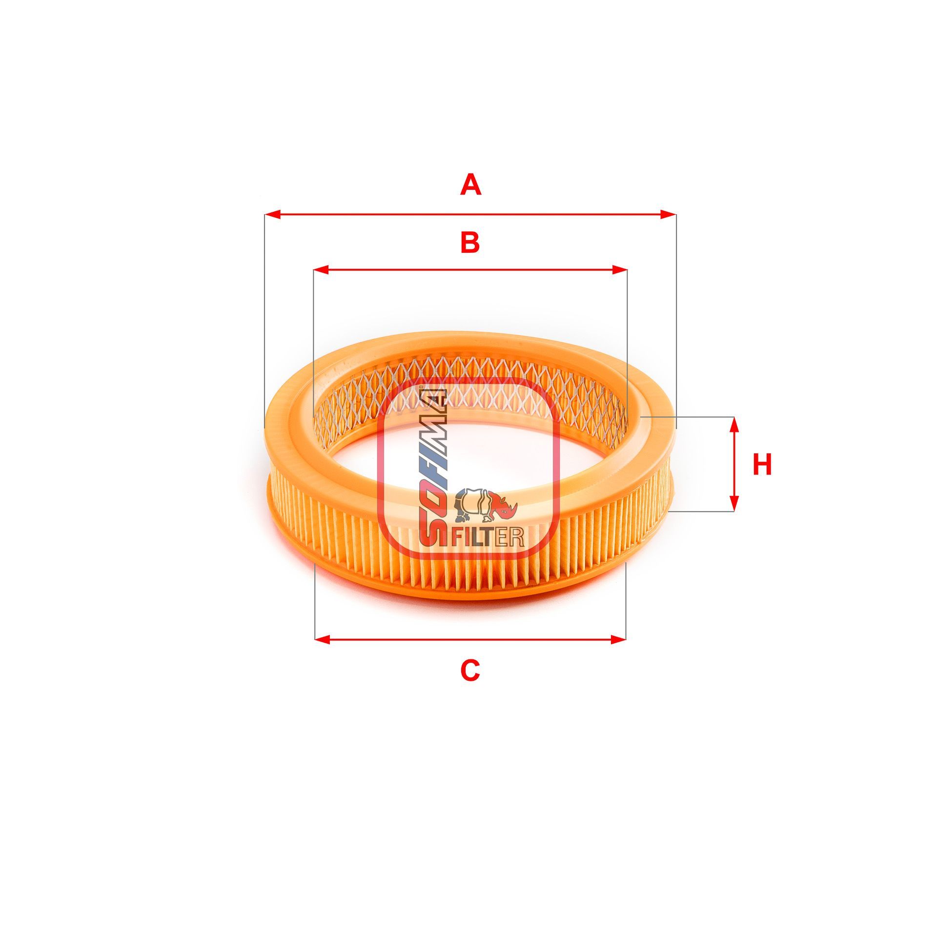 Oro filtras SOFIMA S 8210 A