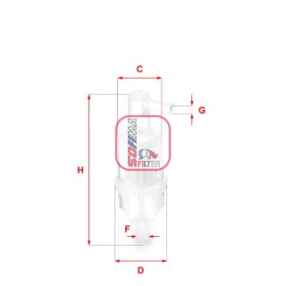 Kuro filtras SOFIMA S 1013 B