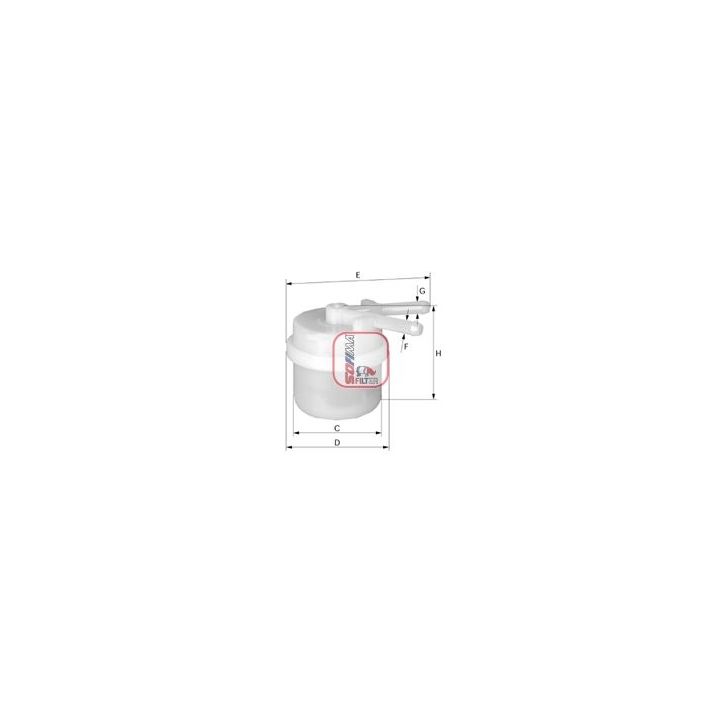 Kuro filtras SOFIMA S 1026 B
