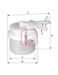 Kuro filtras SOFIMA S 1026 B
