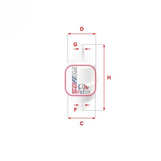Kuro filtras SOFIMA S 1028 B
