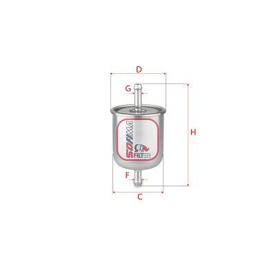 Kuro filtras SOFIMA S 1529 B