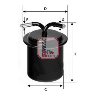 Kuro filtras SOFIMA S 1541 B