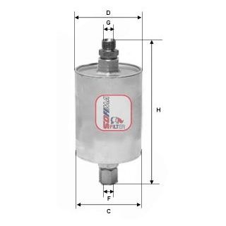 Kuro filtras SOFIMA S 1575 B