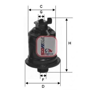 Kuro filtras SOFIMA S 1592 B