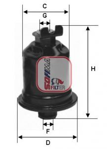 Kuro filtras SOFIMA S 1592 B