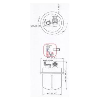 Kuro filtras SOFIMA S 1618 B