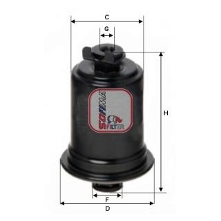 Kuro filtras SOFIMA S 1669 B