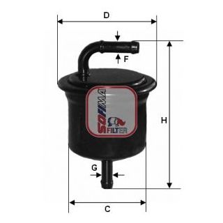 Kuro filtras SOFIMA S 1716 B