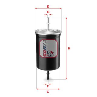 Kuro filtras SOFIMA S 1747 B