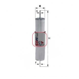 Kuro filtras SOFIMA S 1768 B