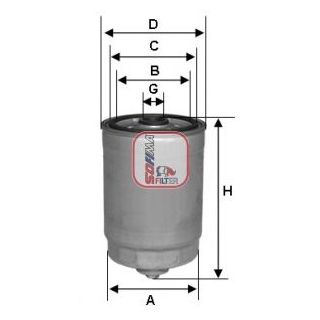 Kuro filtras SOFIMA S 1811 NR