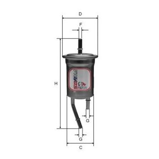 Kuro filtras SOFIMA S 1828 B