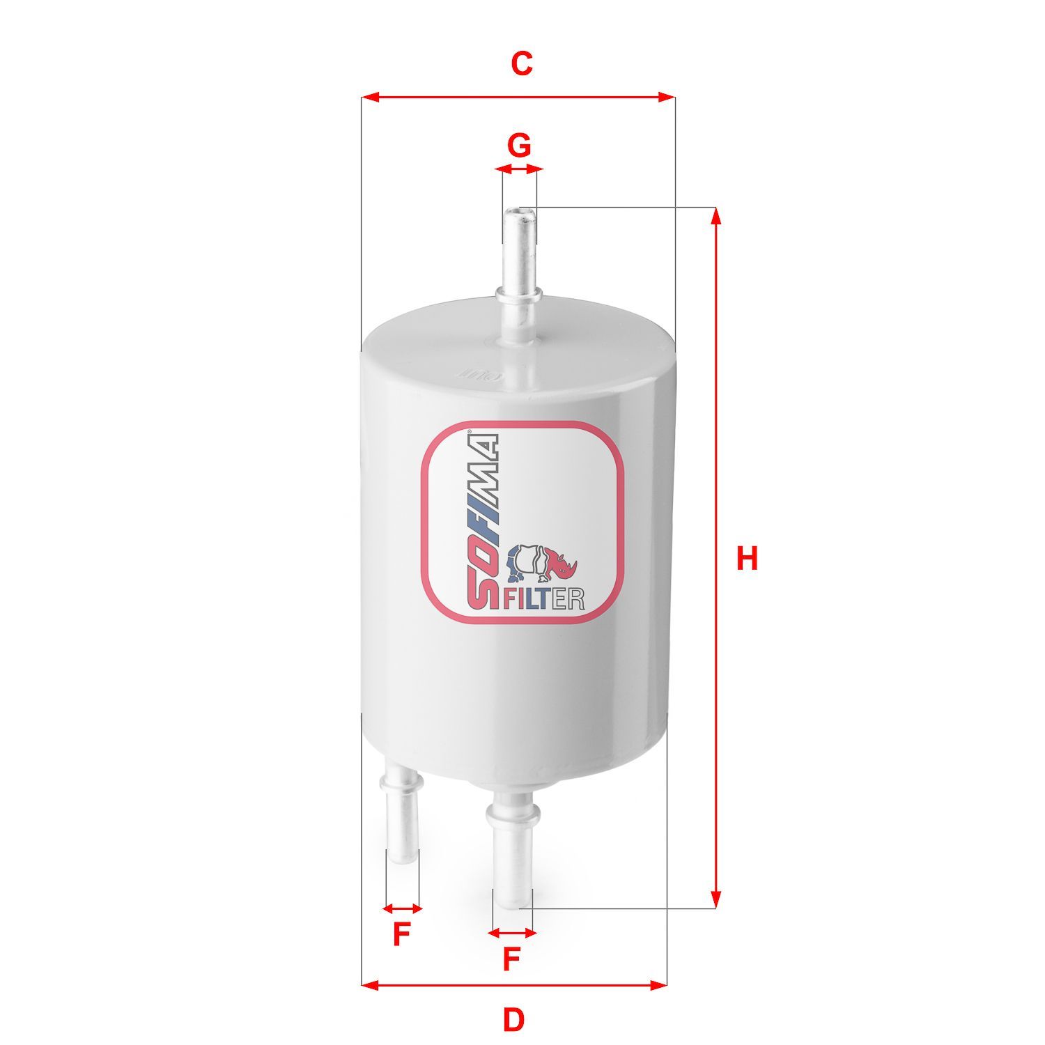 Kuro filtras SOFIMA S 1854 B