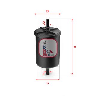 Kuro filtras SOFIMA S 1948 B