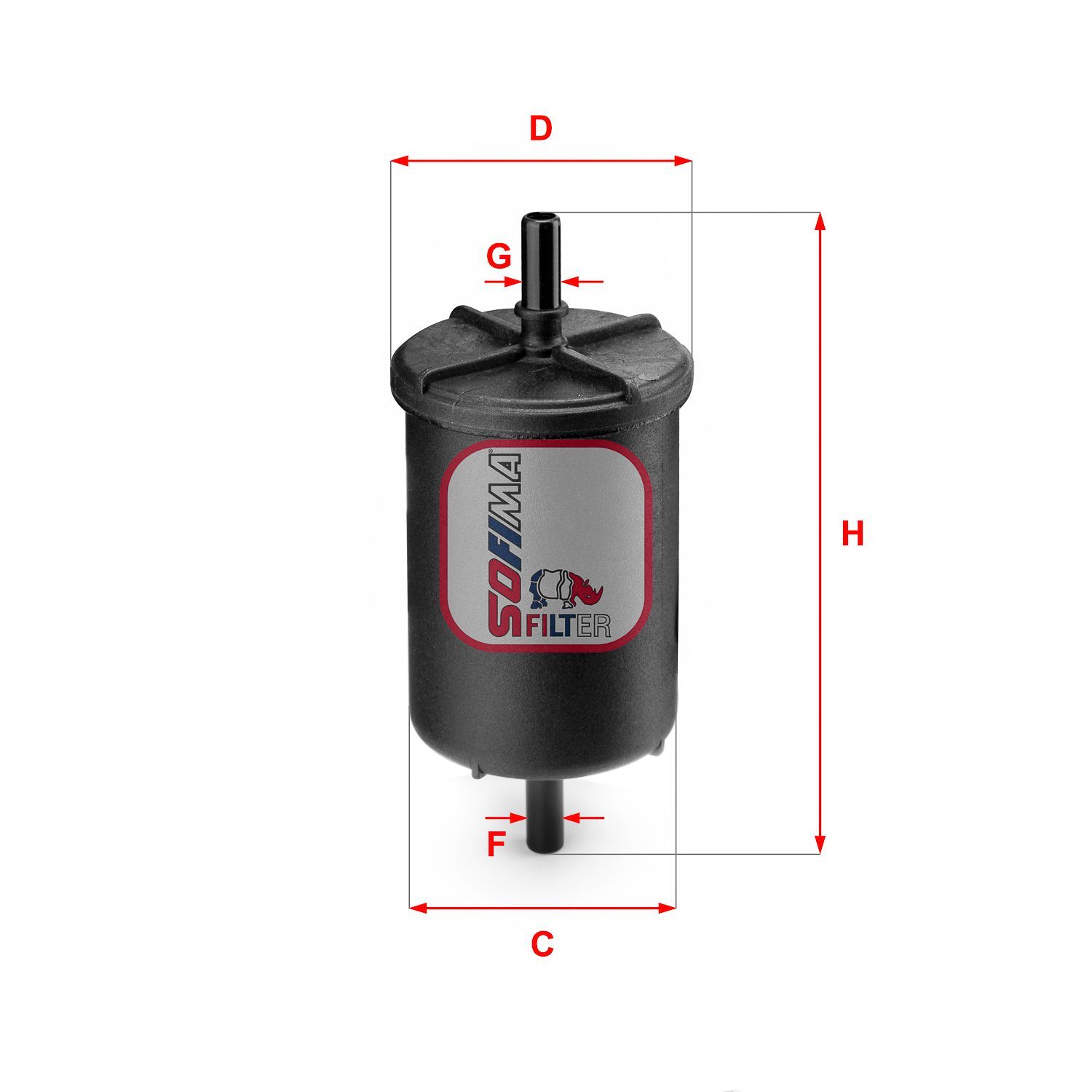 Kuro filtras SOFIMA S 1948 B