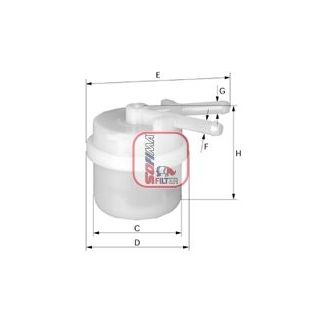 Kuro filtras SOFIMA S 3106 B