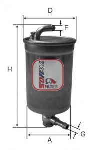 Kuro filtras SOFIMA S 4072 NR