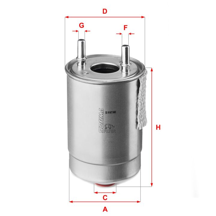 Kuro filtras SOFIMA S 4147 NR