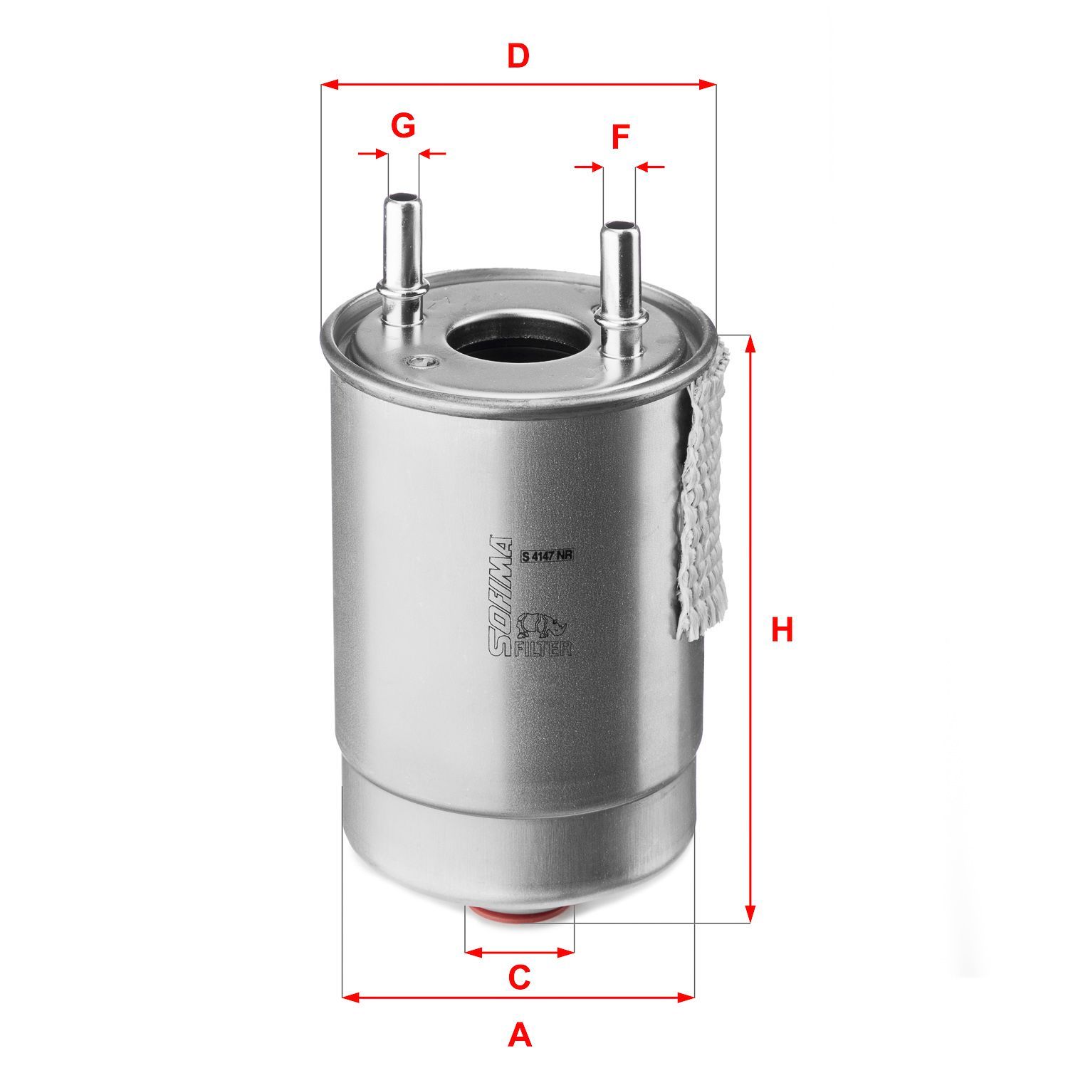 Kuro filtras SOFIMA S 4147 NR