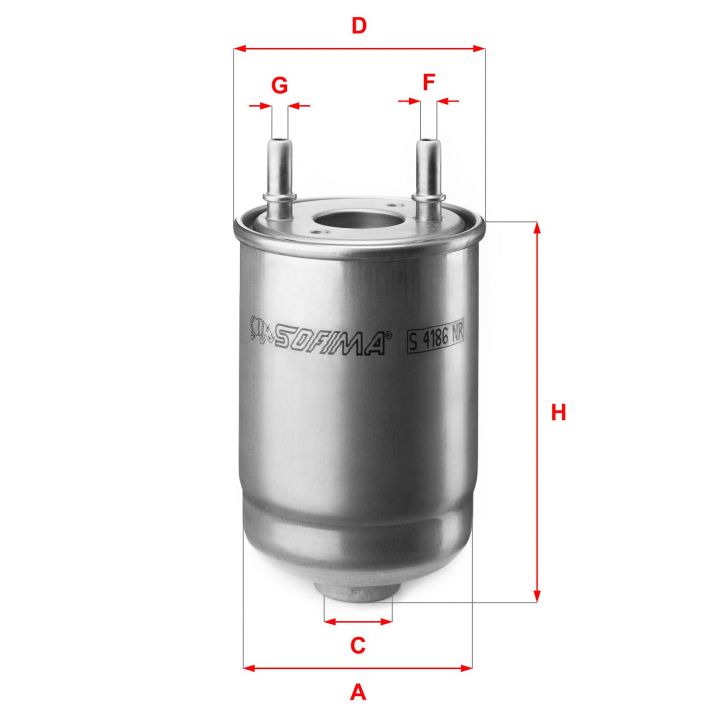 Kuro filtras SOFIMA S 4186 NR