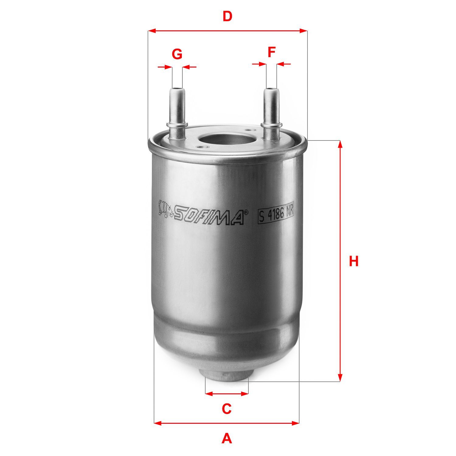 Kuro filtras SOFIMA S 4186 NR